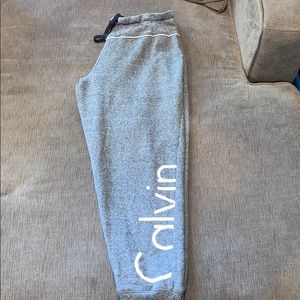 Calvin Klein dark grey joggers!